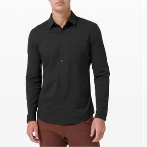 Lululemon Commission Long-Sleeve Shirt in Black